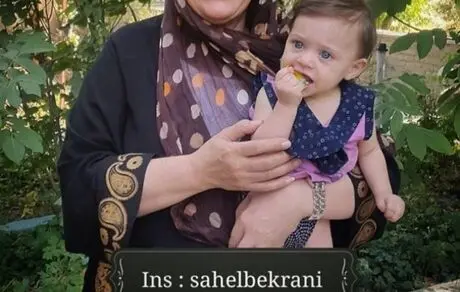 شهین تسلیمی و ساحل کوچولو + عکس