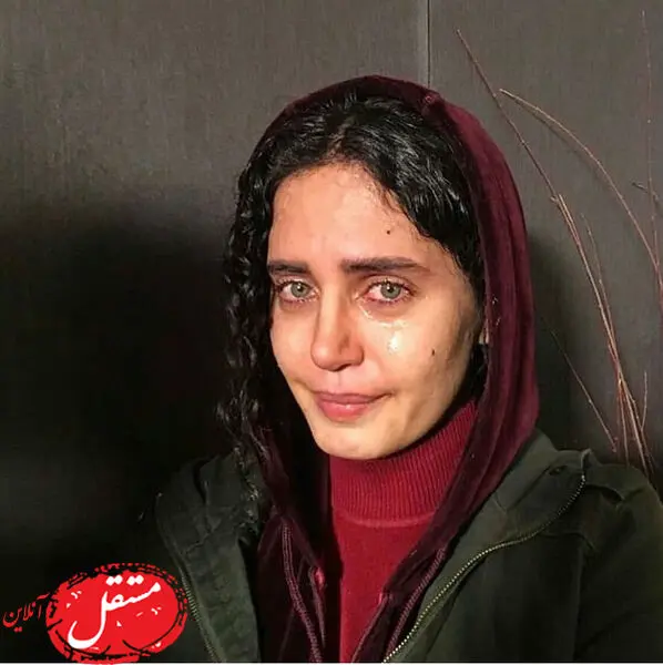 چشمان گریان الناز شاکردوست + عکس