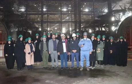 به مناسبت ولادت حضرت فاطمه (س) وگرامیداشت روز زن: برگزاری اردوی راهیان پیشرفت در فولاد سنگان