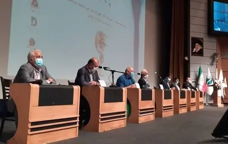 حضور مهندس ناصر تقی زاده در مراسم آغازین سمپوزیوم فولاد کیش 