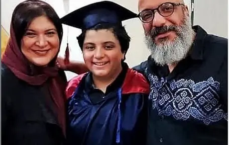 عکس خانوادگی امیر جعفری 