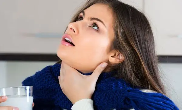 آب نمک غرغره کنید