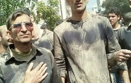 حضور دروازه‌بان تیم ملی در آئین گِل‌مالی لرستان
