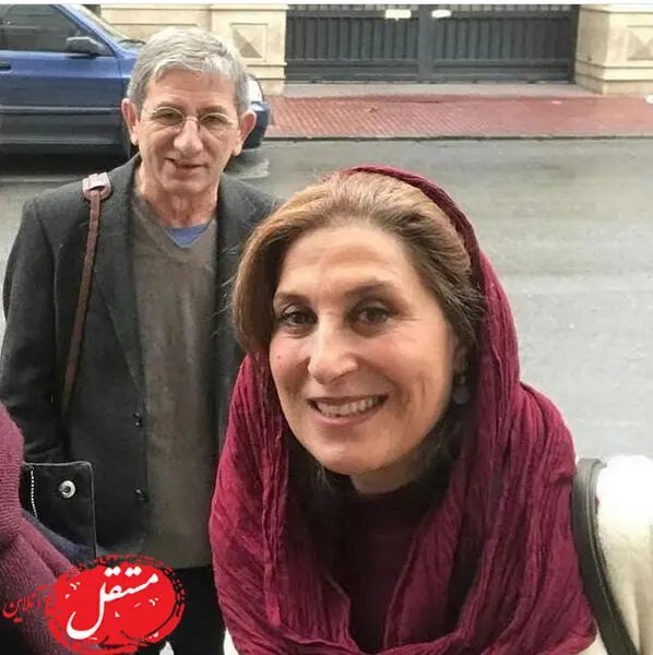 بانوی سینمای ایران در کنار همسر محترمشون + عکس