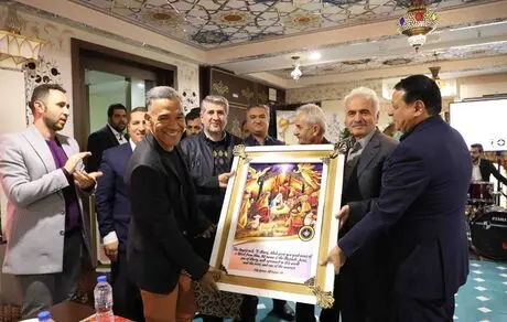  جشن کریسمس با حضور مسیحیان سپاهانی
