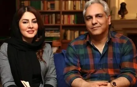 مهران مدیری|عکس لورفته و جنجالی در اغوش دختر جوان + تصاویر 