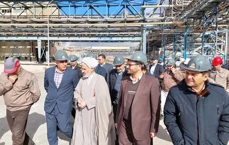 بازدید مقامات دادگستری استان خراسان شمالی از آلومینای ایران