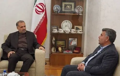 دیدار محمد پور و جلالی در مسکو