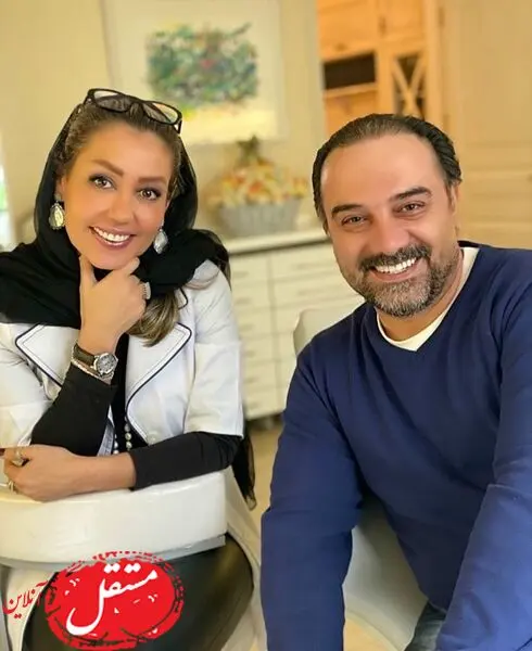 برزو ارجمند و دکتر دندانپزشکش + عکس