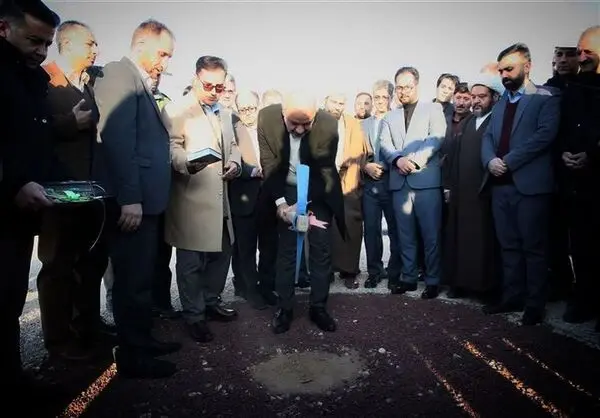 کلنگ زنی نیروگاه حرارتی ۱۸۰ مگاواتی شرکت آلومینای ایران