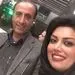 سلفی خانم بازیگر با اخبار گوی معروف + عکس