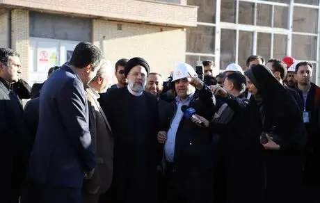 واحد آهن اسفنجی فولاد قائنات افتتاح شد