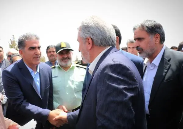 بازدید سیدرضا فاطمی امین، وزیر صنعت، معدن و تجارت از شرکت آلومینای ایران 