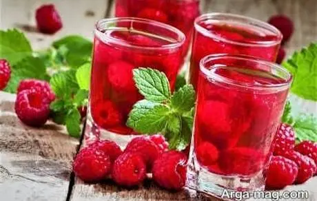 طرز تهیه شربت تمشک با طعم و مزه فوق العاده عالی