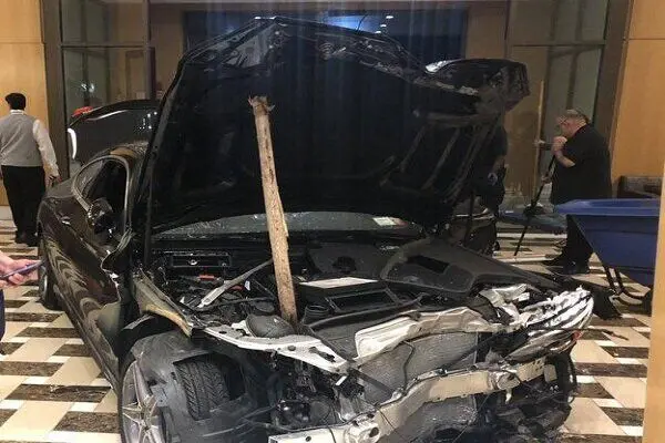 حادثه در  محل سکونت ترامپ