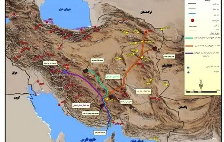انتقال ۵۵۰میلیون متر مکعب آب شیرین در پروژه ملی انتقال آب خلیج فارس به فلات مرکزی ایران