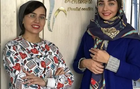 عروس فاطمه گودرزی در کلینیک دندانپزشکی + عکس