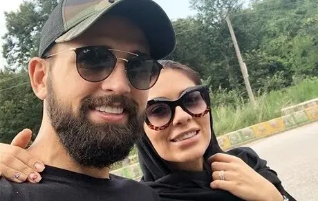 رقص جنجالی محسن افشانی و همسردومش لورفت + فیلم 
