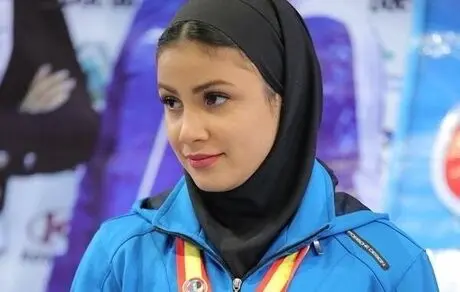سارا بهمن یار دختر طلایی ایران درتوکیو