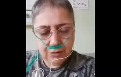 حرفهای ناراحت کننده بازیگر تلویزیون در بیمارستان: اگه نماندم حلالم کنید