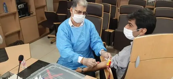 انجام سومین مرحله از تست کرونا در دفتر مرکزی شرکت معدنی و صنعتی چادرملو
