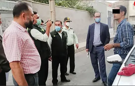 قتل بخاطر لجبازی با زن مطلقه ! + عکس قاتل در صحنه قتل