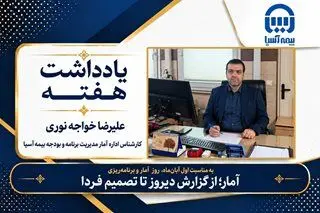  آمار؛ از گزارش دیروز تا تصمیم فردا | به مناسبت اول آبان‌ماه، روز آمار و برنامه‌ریزی
