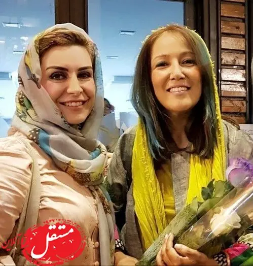 پانته آبهرام و ماهچره خلیلی با ظاهری جذاب + عکس