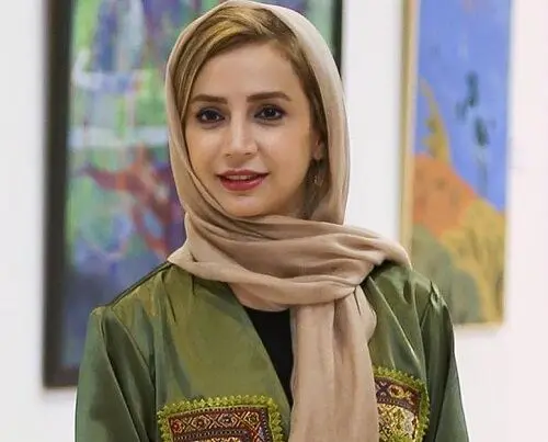 شبنم قلی‌خانی در مراسم رونمایی از پوستر جشنواره شهر
