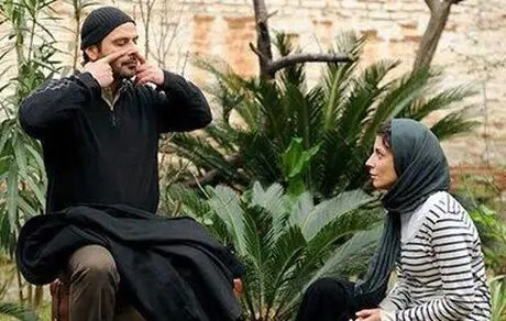 لیلا حاتمی و مادرش در تلویزیون