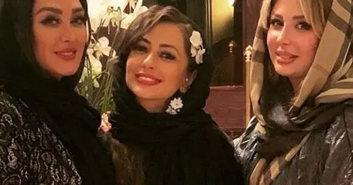  الهام حمیدی، نفیسه روشن و نیوشا ضیغمی در یک قاب + عکس