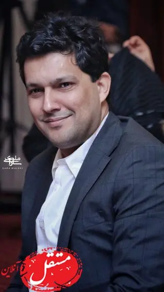 حامد بهداد با کت وشلوار رسمی در یک مراسم + عکس
