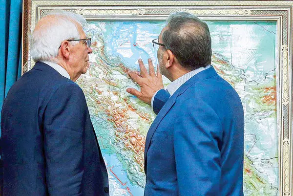 جوزپ بورل به شمخانی پیشنهاد کوهنوردی داد