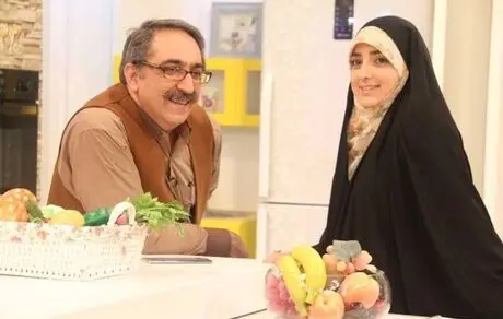 اختلاف سنی ۱۴ ساله مجری تلویزیون و همسرش+عکس
