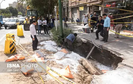 تهران سالانه چقدر فرونشست دارد