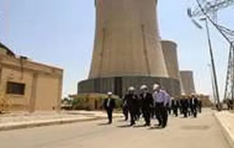 بازدید مدیرعامل بانک دی از نیروگاه برق شهدای پاکدشت(دماوند)