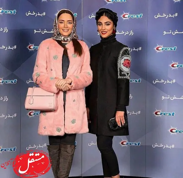 بهنوش طباطبایی و دوست خوش استایلش + عکس