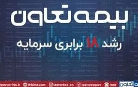 رشد 18 برابری سرمایه شرکت بیمه تعاون