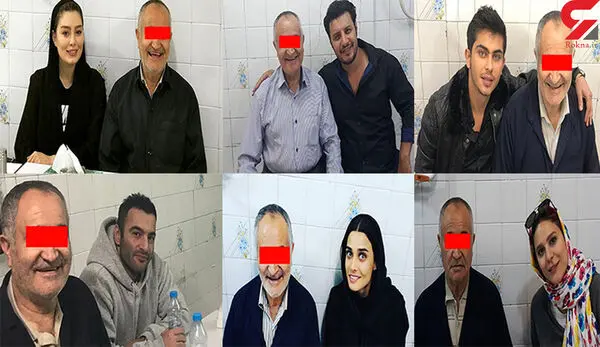 عکس جنجالی سحر قریشی و احسان علیخانی با یک قاتل+جزئیات 