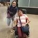 هوادار معلول خانم بازیگر + عکس