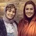 عکس لو رفته از سحر قریشی و ‌نسرین‌ مقانلو در کنار رونالدو