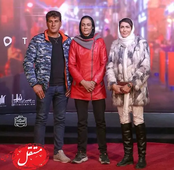 خواهران قهرمان در اکران مطرب + عکس