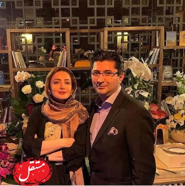 شیلا خداداد و همسرش + عکس