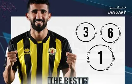 ستاره سابق پرسپولیس بهترین بازیکن ماه قطر شد