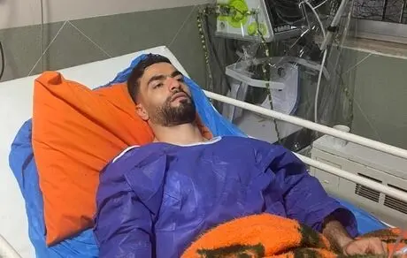  مصدومیت شدید هافبک گل گهر برابر ملوان 