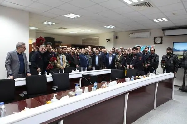 حضور مدیرعامل شرکت ملی صنایع مس ایران همزمان با تحویل سال 1402 در مجتمع مس سونگون