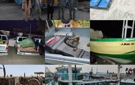 ارتقای کشفیات و توقیفات ادوات صید غیر مجاز در جاسک