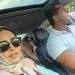 الناز شاکردوست در ماشین شیک برادرش + عکس