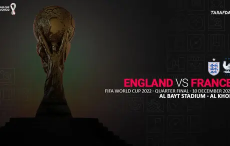 پخش زنده بازی انگلیس با فرانسه در جام جهانی 2022 قطر، شنبه 19 آذر ساعت 22:30