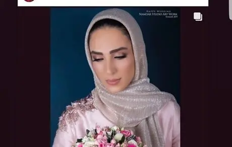 خوشحالی خانم مجری محبوب از ازدواج سوگل طهماسبی